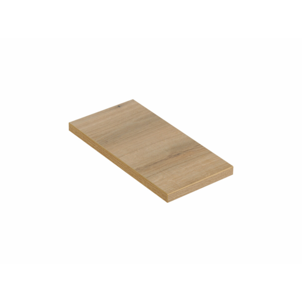 Vannitoa töötasapind Comad Nova Oak 20,4 × 40 × 2,5 cm, Coast Evoke tamm