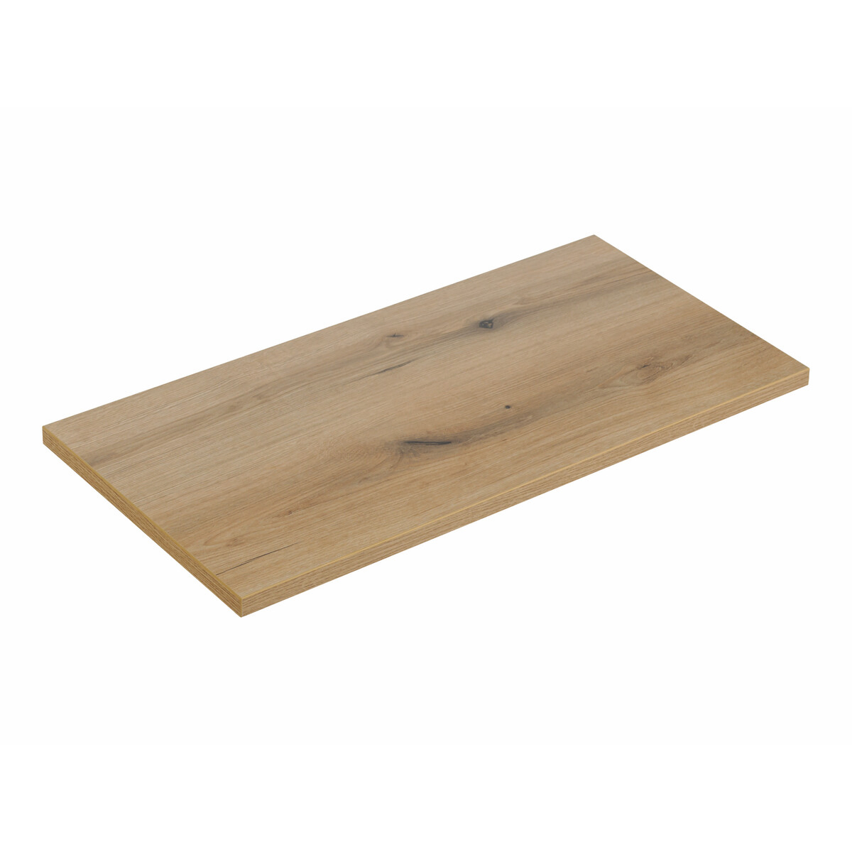 Vannitoa töötasapind Comad Nova Oak 90,4 × 40 × 2,5 cm, Coast Evoke tamm