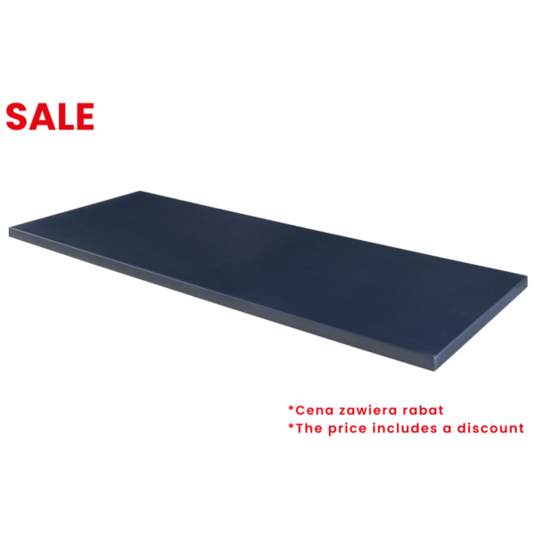 Vannitoa töötasapind Comad Santa Fe Deep Blue 160,4 × 46 × 2,5 cm, indigosinine