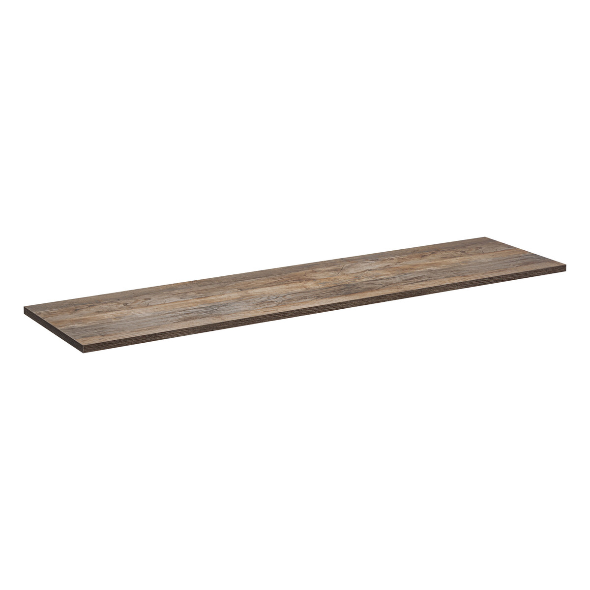 Vannitoa töötasapind Comad Santa Fe Oak 140,4 × 46 × 2,5 cm, Santa Fe vintage-tamm