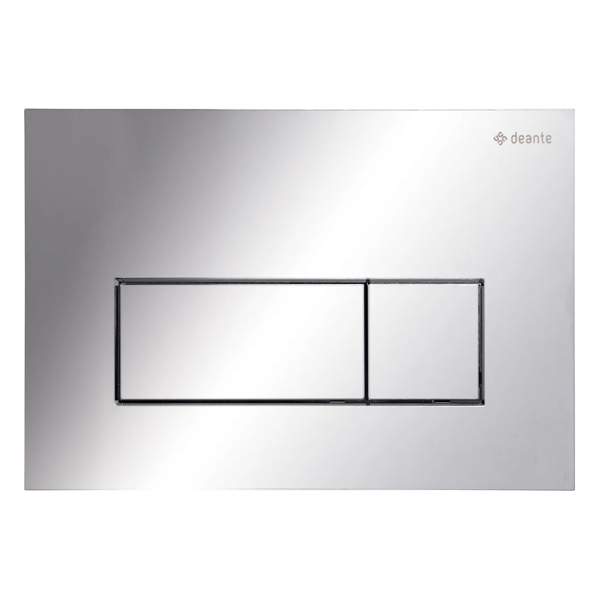 WC loputusnupp slim Deante 247×165 mm, kroom